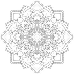 Mandalas Sterne Floral Mandala Design Blumen Stern Malbuch	