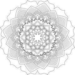 Mandalas Sterne Floral Mandala Design Blumen Stern Malbuch	
