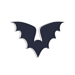 Set of Halloween ribbons and characters