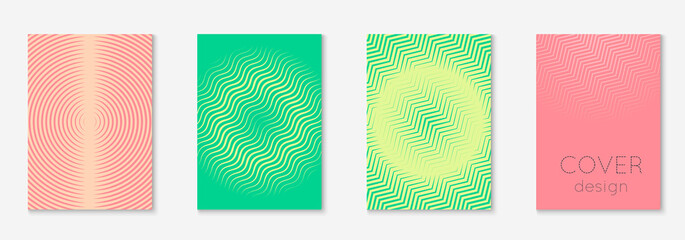 Fototapeta na wymiar Music cover with minimalist geometric line and trendy shapes.