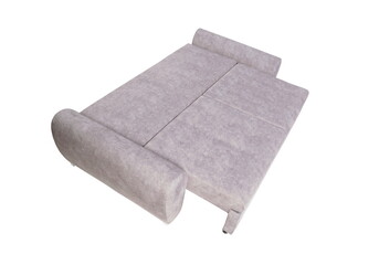 Light sofa on white background, isolated