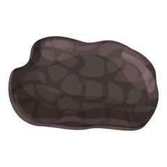 Organic truffle icon cartoon vector. Fungus mushroom. Cooking truffle fungi