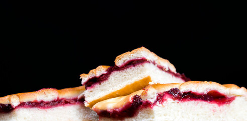 cherry pie baked