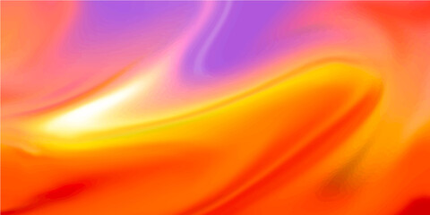 Liquid abstract gradient concept background realistic vector. Fluid red graphic