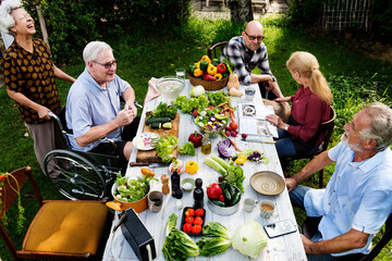 Elderly's party