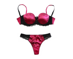  set of underwear for women from a bra and panties