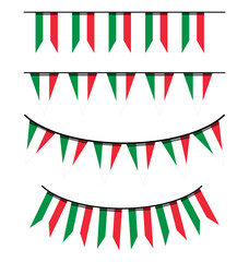 Italy National Flag Illustration