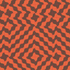 Abstract Geometric Pattern generative computational art illustration