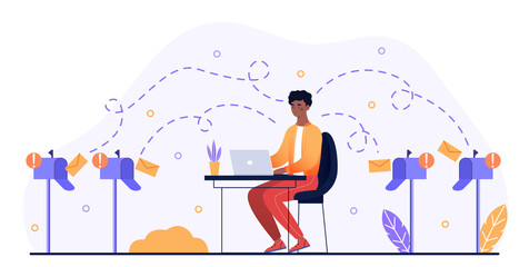 Sending spam and advertising messages, Internet marketing