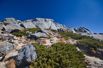 Mt.Kaikomagatake, autumn 秋の甲斐駒ヶ岳登山
