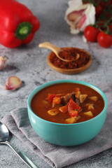 Traditional Hungarian meat stew - Goulash