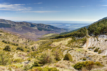 Fototapeta na wymiar Sierra de Guadarrama, HDR Image