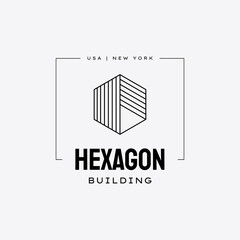 Geometric technology logo template. Vector gradient, usable for Business and Technology Logos. Flat Design. Template Element. Abstract sign.