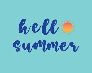 Summer vacation and holidays banner. © Prashanth