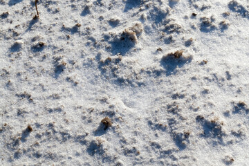 dirty snow