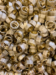 Brass machined components for the plumbing industry