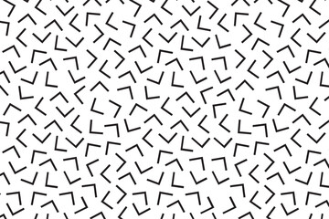 Memphis abstract pattern on white background. Eps10 vector