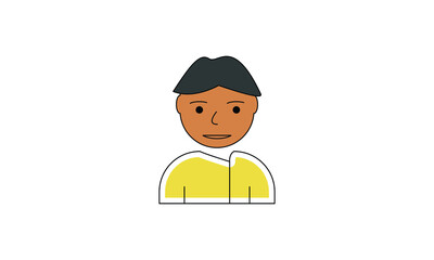 avatar people vector person flat user business icon symbol character illustration 