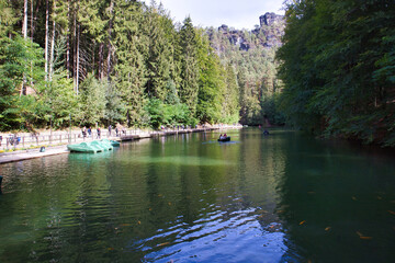 Rathen im Elbsandseteingebirge
