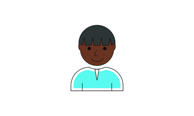 avatar people vector person flat user business icon symbol character illustration 