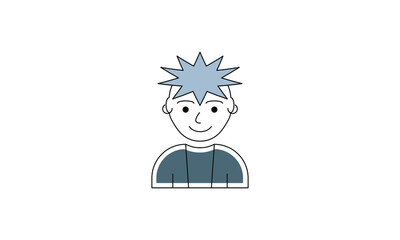 avatar people vector person flat user business icon symbol character illustration 