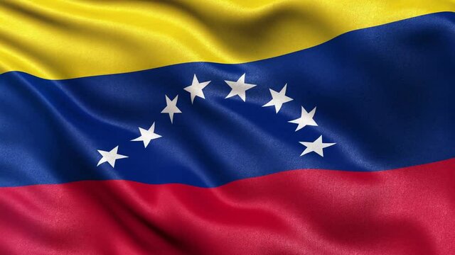 Venezuela Flag Seamless Loop