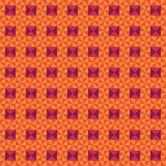 Seamless pattern. Ethnic ornament. Triangles background. Tribal wallpaper. Ethnical image. Triangle shapes mosaic. Ancient motif. Textile print backdrop. Digital paper. Folk web design. Vector art