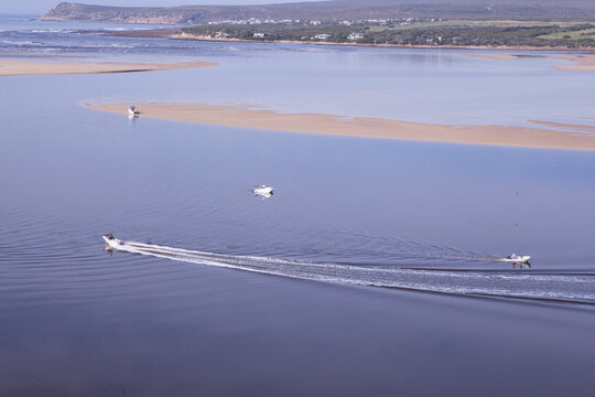 A Boat At The Breede River Mouth At Witsand, South Africa