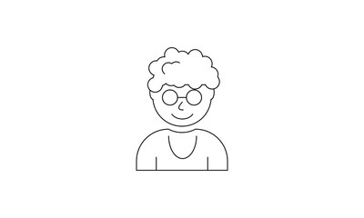 avatar people vector person flat user business icon symbol character illustration 