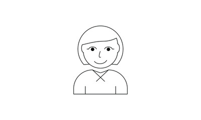 avatar people vector person flat user business icon symbol character illustration 