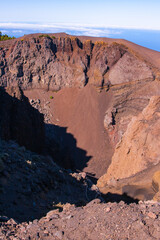 Cráter de Hoyo Negro en el Parque Natural de Cumbre Vieja.