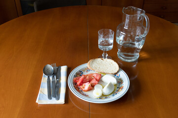 Pomodori e mozzarella