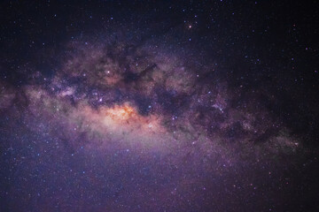 The night view looks the Milky Way.