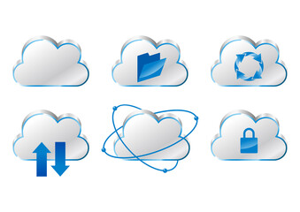 クラウド アイコン テクノロジー ネットワーク