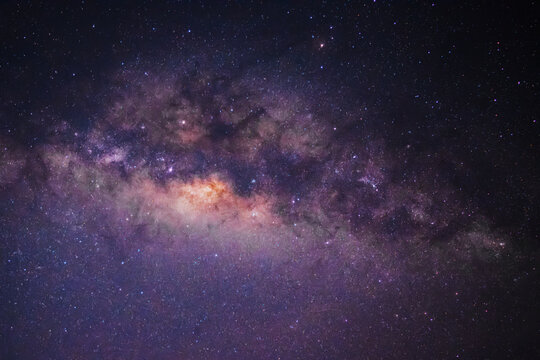 The night view looks the Milky Way.