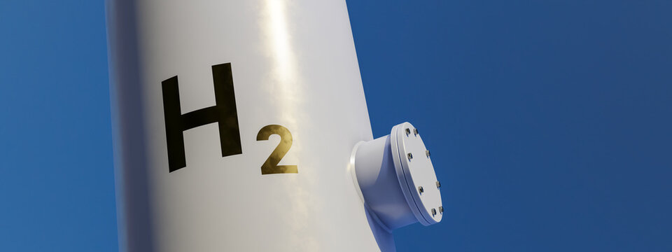 modern hydrogen tank for renewable energy
