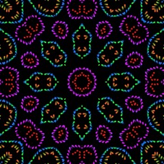 Floral pattern illustration design