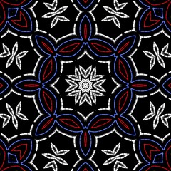 Floral pattern illustration design