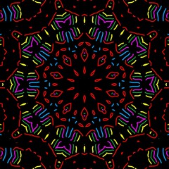 Floral pattern illustration design