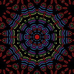 Floral pattern illustration design