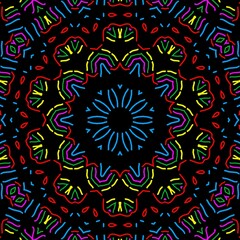 Floral pattern illustration design