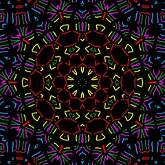 Beautiful Indian floral pattern design.