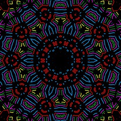 Beautiful Indian floral pattern design.