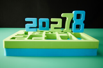 数字 2028 2029