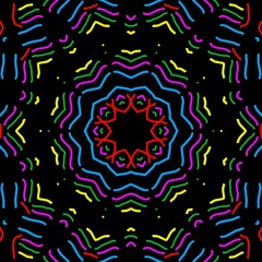 Beautiful Indian floral pattern design.