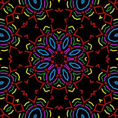 Beautiful Indian floral pattern design.