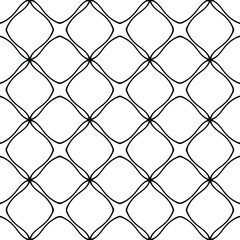 floral seamless pattern background.Geometric ornament for wallpapers and backgrounds. Black and white 

pattern. 