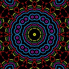 Beautiful Indian floral pattern design.