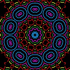 Beautiful Indian floral pattern design.