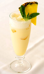 Piña colada cocktail